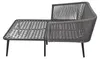 5-tlg. Gartenlounge Sitzgruppe Sonnenliege Set verzinkter Produktbild-Vorschau 14