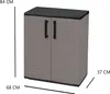 Dbavagnol Outdoor-Garderobe, Mehrzweck-Balkonschrank, Produktbild-Vorschau 3