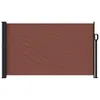vidaXL Boční výsuvná markýza hnědá 117x300 cm Náhled obrázku produktu 3
