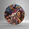 Wanduhr - Rund - Glasuhr - Jazz Musik Band - 40x40cm - Produktbild-Vorschau 3