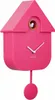 Karlsson - Kuckucksuhr Modern Cuckoo - Rosa - 8.5x21.5x41cm Produktbild-Vorschau 1