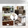 LVHOM Lot de 4 tabourets de bar en rotin avec socle Voir les images du produit 4