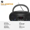 Denver TCL-212BT GREY, 1,19 kg, Černá, Šedá, Přenosný CD Náhled obrázku produktu 14
