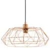 Sospensione Rustica-Country Cartlton 2 Acciaio Rame 1 Luce Anteprima dell’immagine prodotto 10