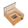 QLS Igelhaus aus Holz 45x45x27 cm mit abnehmbarem Dach Produktbild-Vorschau 4