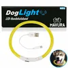 DogLight LED obojek pro psy USB svítící obojek univerzální Náhled obrázku produktu 1