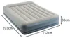 Dwuosobowy Materac Dmuchany 152X203X30 Cm Łóżko Pompka 220V Podgląd zdjęcia produktu 11