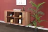 Möbilia Sideboard | 2 Schiebetüren | B 140 x T 40 x H 76 cm Produktbild-Vorschau 8