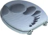 vidaXL Sedile WC MDF Coperchio pietre Anteprima dell’immagine prodotto 3