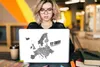 MuchoWow® Laptop Aufkleber Sticker Cover Eurocard in grauer Produktbild-Vorschau 5