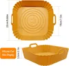 4 Silikonformen für Heißluftfritteuse – 22cm, Produktbild-Vorschau 2
