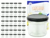 sada 48 sklenic 125 ml Do 66 černé víčko Zavařovací Náhled obrázku produktu 1