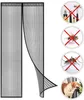 Magnetická síť proti hmyzu na dveře proti hmyzu 90x220cm, Náhled obrázku produktu 1