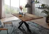 Epoxidharz Esstisch 180x100cm "Kiew" Wildeiche massiv Produktbild-Vorschau 1
