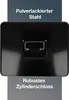 Geldkassette abschließbar (groß, 30 cm) Schwarz, 2 Produktbild-Vorschau 4