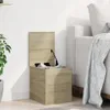 vidaXL Truhe Sonoma-Eiche 30x35x35 cm Holzwerkstoff Produktbild-Vorschau 3