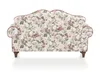 Sofa 2-Sitzer "Elita" in creme Landhaus Blumen Design Couch Produktbild-Vorschau 10