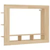 vidaXL Armoire TV Chêne Sonoma 152x22x113 cm Bois composite Voir les images du produit 1
