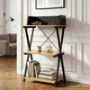 Standaardrek 'Kappespoo' met 3 niveaus, 84 x 50 x 30 cm, Productafbeelding-voorbeeld 1