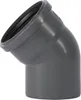 Ostendorf HT Safe Bogen DN/OD 110 45 Grad Produktbild-Vorschau 1