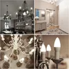 LUMILED LED žiarovka 6 ks sada E27 B35 žiarovka 8W nahrádza Náhľad obrázku produktu 6