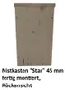 Nistkasten "Star" 45 mm fertig montiert Produktbild-Vorschau 6