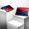 Two tablets in protective cases are displayed on white geometric stands. Náhled obrázku produktu