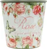 Pflanzgefäß mit Rosendekor für Blumenarrangements und Produktbild-Vorschau 2