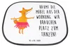 Mr. & Mrs. Panda Sonnenschutz Auto Fuchs Ballerina - Weiß - Produktbild-Vorschau 4