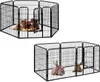 Parc pour chiots 6 grilles pliable avec porte Parc pour Voir les images du produit 2