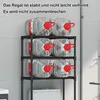 Badregale, 3-stufiges Lagerregal, großer Platz und großes Produktbild-Vorschau 8