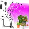 LED Pflanzenlampe 90W Vollspektrum mit 4 Köpfen, Produktbild-Vorschau 1