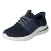 Skechers Slip-ins Delson 3.0 Lavell Herren Sneaker Blau Produktbild-Vorschau 36