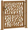 vidaXL Cancello da giardino 100x100 cm in acciaio Anteprima dell’immagine prodotto 6