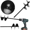 KADAX Erdbohrer 100mm für Bohrmaschine, Gartenbohrer, Produktbild-Vorschau 1