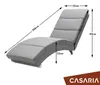 CASARIA® Recliner XXL London 186x89x55cm Ergonomická Náhľad obrázku produktu 7