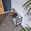 Schuhregal DUBLIN mit 3 Ablagen in grau. Robuste Produktbild-Vorschau 6