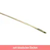 10 Stück Pfauenfedern künstlich - ca. 90-100 cm Produktbild-Vorschau 4