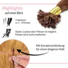 hair2heart Extensions Echthaar Bondings Gewellt - 25 Produktbild-Vorschau 5