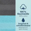 Betz 10 Stück Waschhandschuhe 16x21 cm PALERMO 100% Produktbild-Vorschau 8