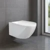 VILSTEIN Hänge WC Spülrandlos I Wand WC I Tiefspüler I Produktbild-Vorschau 7