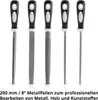 STAHLWERK Stahlfeilen 5er Set 200 mm / 8" Raspeln / Produktbild-Vorschau 2