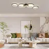 ZMH Plafonnier LED Salon Dimmable Lampe de salon 100cm 4 Voir les images du produit 3