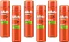 6x Gillette Fusion Sensitive scheergel 200 ml Produktbild-Vorschau 2