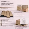 Dekoracyjny panel z płyty MDF z sześciokątnym wzorem i Podgląd zdjęcia produktu 2