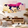 Bild auf Leinwand - Leinwandbild - Pferd Tiere Geometrie Produktbild-Vorschau 7