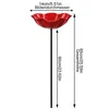 Bienen Tränke & Vogeltränke Garten, Metall Gartenstecker Produktbild-Vorschau 2