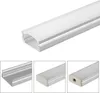 Speed 10x 1m LED Profil Aluprofil Alu Leiste Schiene Produktbild-Vorschau 5