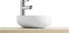 Lavabo appoggio Ø26 x H.12 cm Vetroceramica bianca MIRA Anteprima dell’immagine prodotto 4