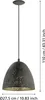 EGLO Pendellampe Safi, 1 flammige Vintage Pendelleuchte im Produktbild-Vorschau 4